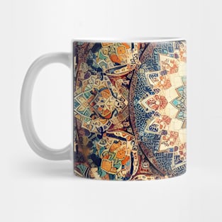 Islamic Grandeur Unveiled: Timeless Art, Floral Motifs, and Vibrant Ornaments Mug